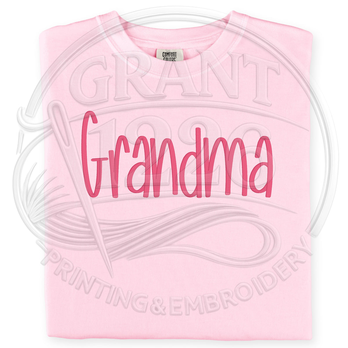 Blossom Comfort Colors minimalist Grandma shirt alternate styled view