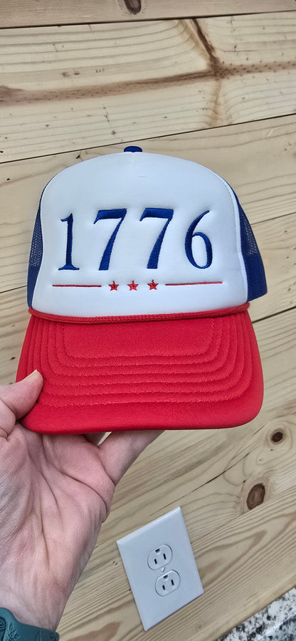 Vintage Style Patriotic Hat for 4th of July Celebration