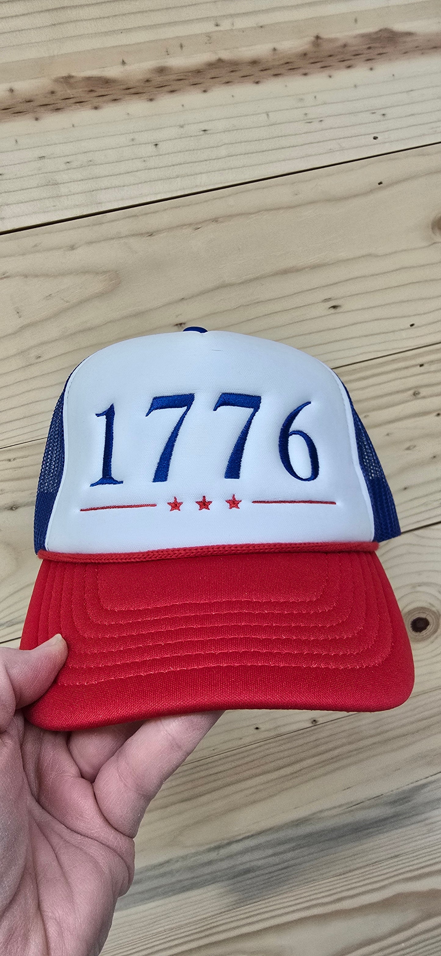 Vintage Style Patriotic Hat for 4th of July Celebration