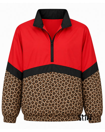 Custom Colorblock Windbreaker Pullover – PREORDER