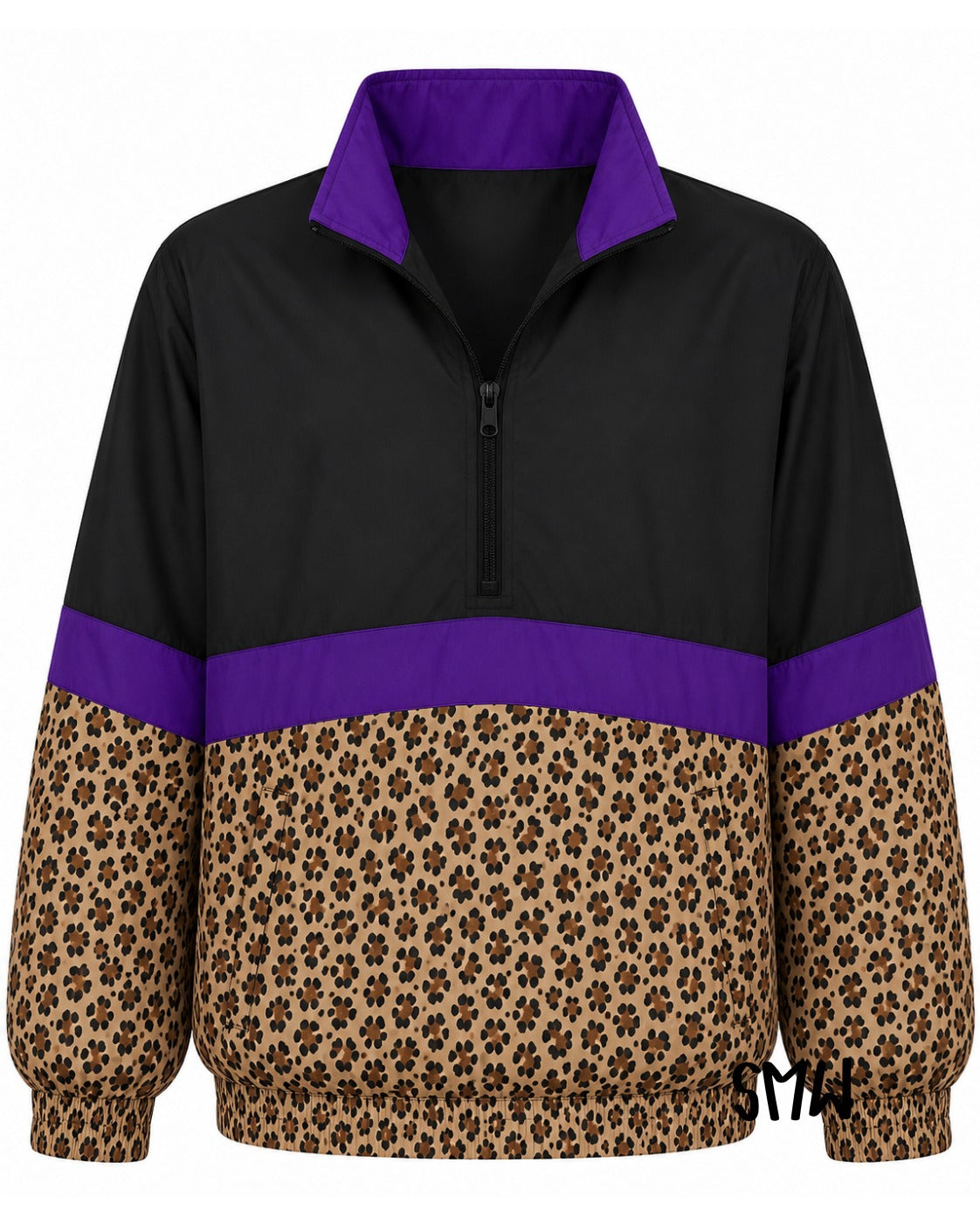 Custom Colorblock Windbreaker Pullover – PREORDER