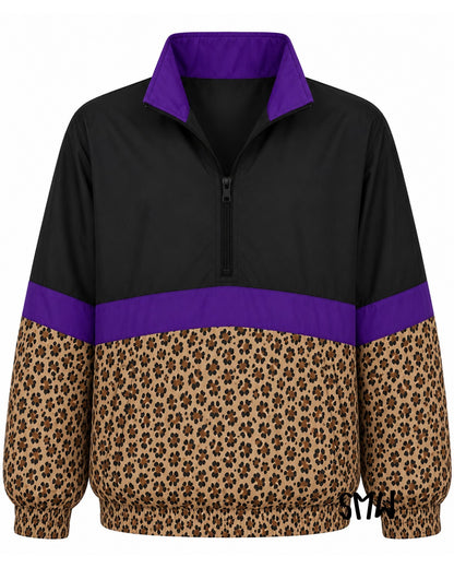 Custom Colorblock Windbreaker Pullover – PREORDER