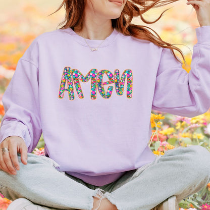 Floral Amen religious DTF print shirt