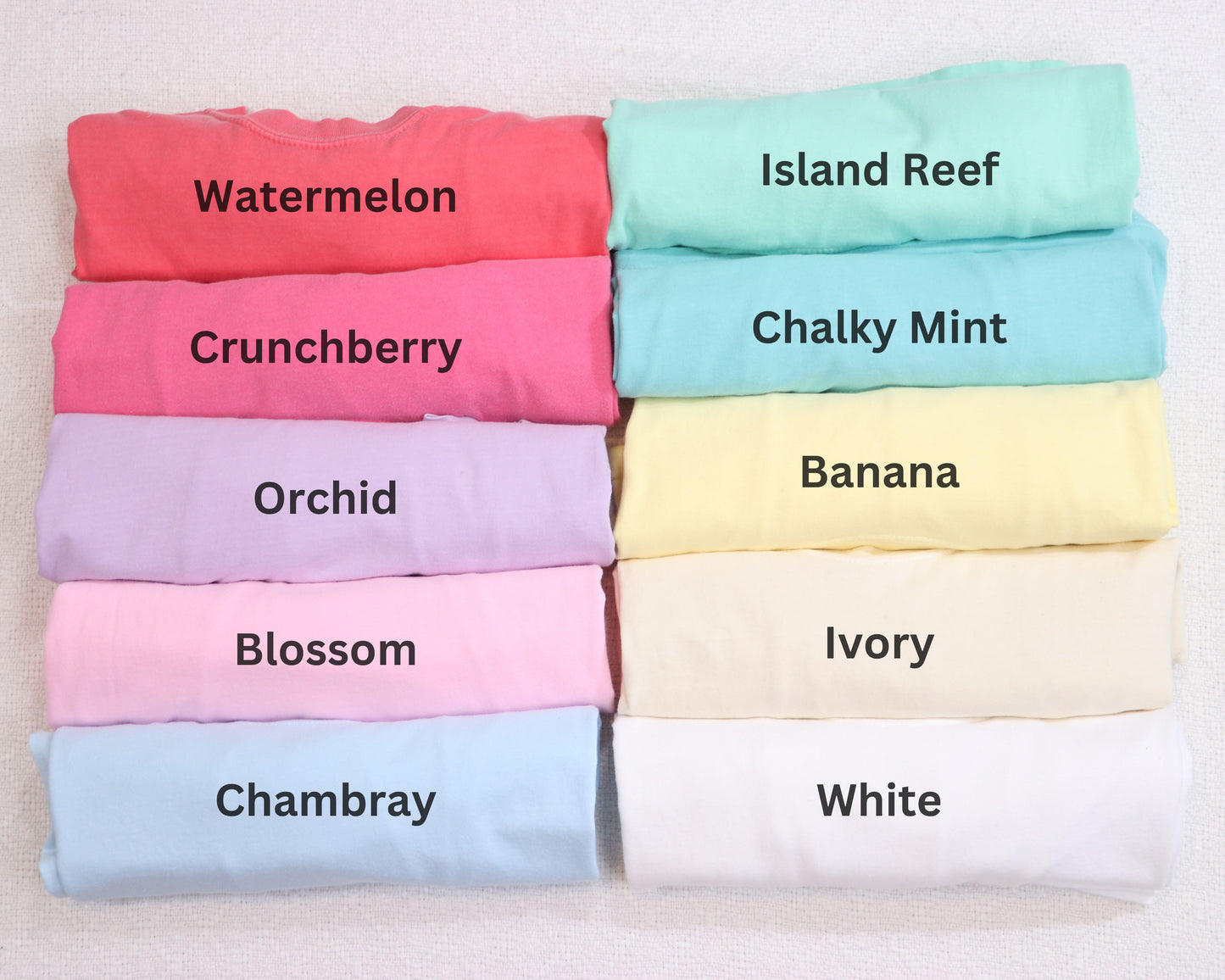 Custom Applique Shirt – Personalized Comfort Colors T-Shirt | Short or Long Sleeve