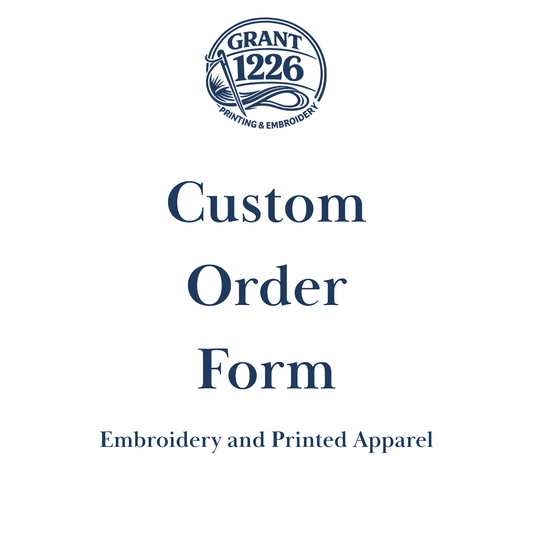 Custom Order Form