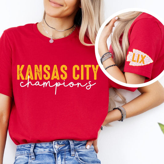 KC LIX with sleeve detail COMFORT COLORS BRAND