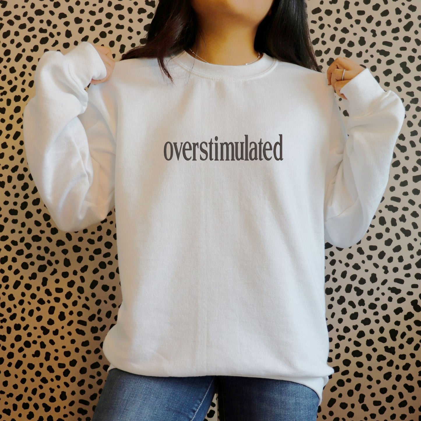 Custom embroidered sweatshirt