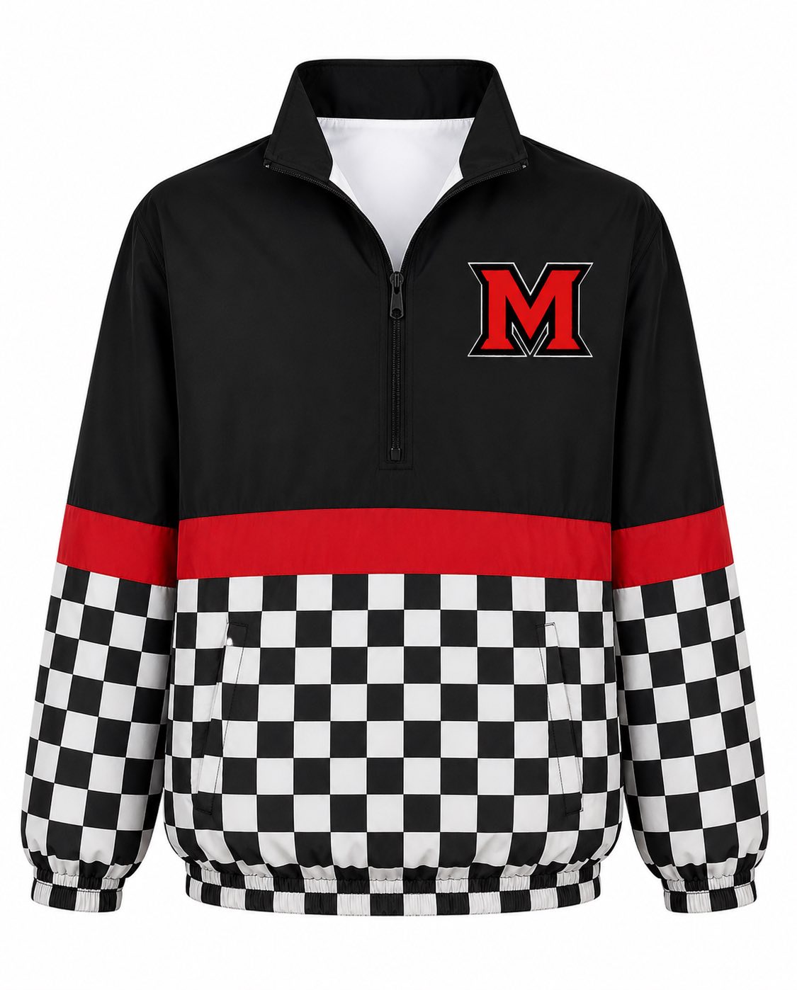Custom Colorblock Windbreaker Pullover – PREORDER