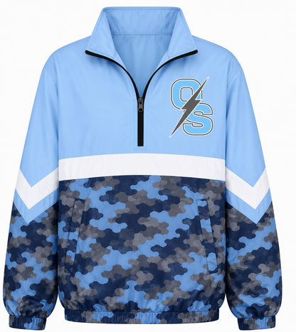 Custom Colorblock Windbreaker Pullover – PREORDER