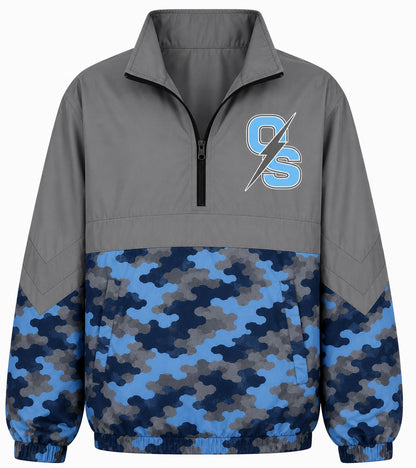 Custom Colorblock Windbreaker Pullover – PREORDER