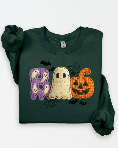 Gildan Heavy Blend BOO Halloween sweatshirt product options