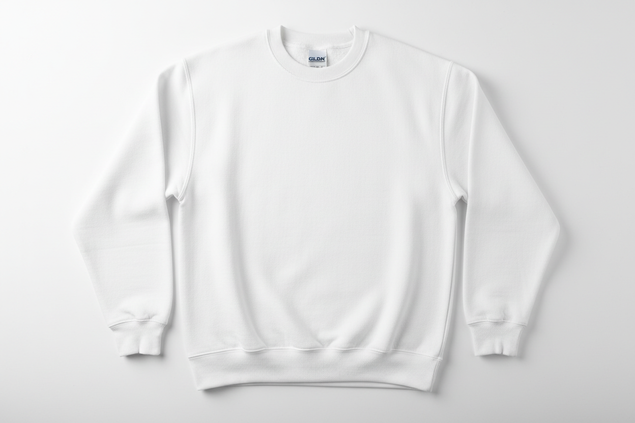 Valentine embroidered crewneck styled casually for everyday wear