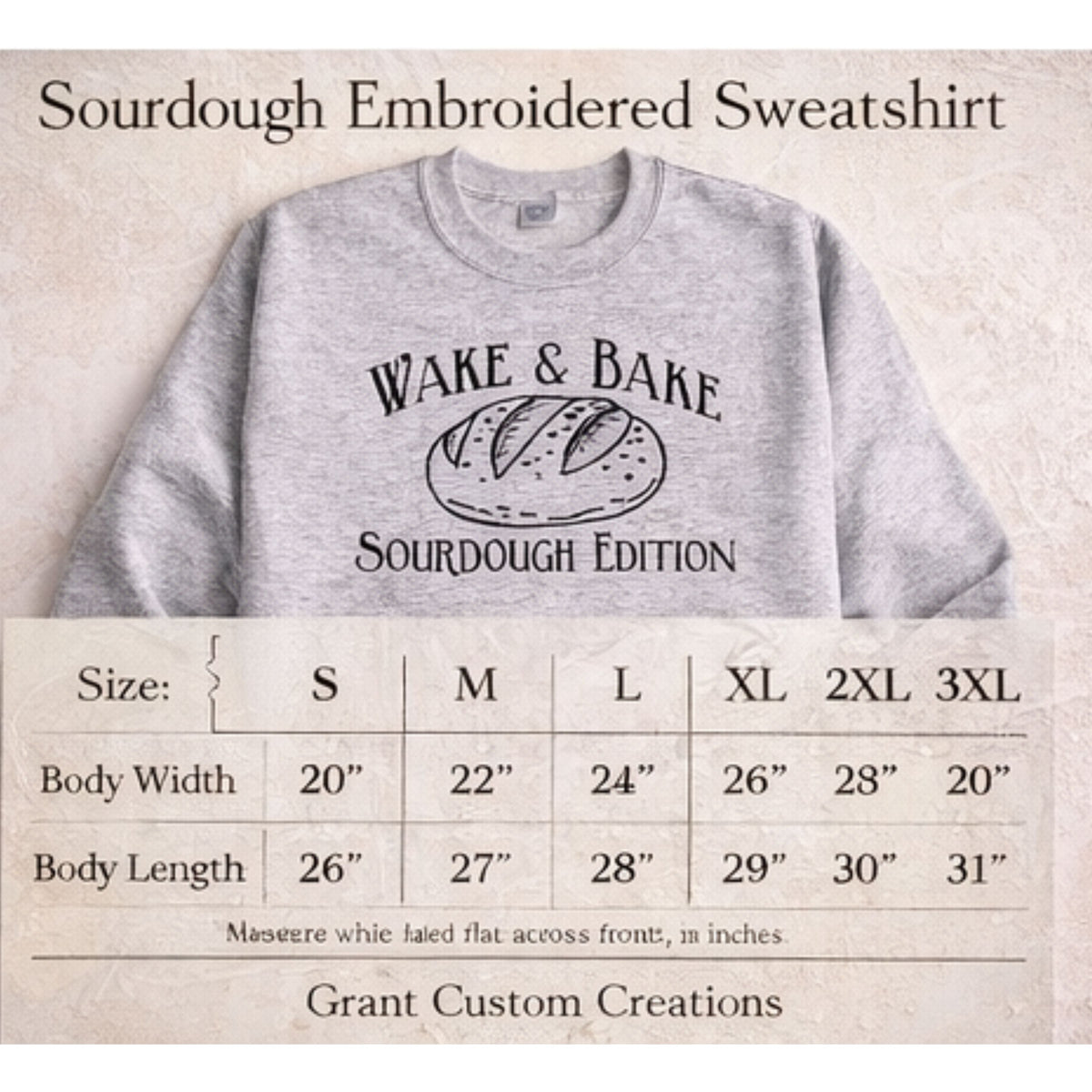 Gildan 18000 unisex sweatshirt size chart