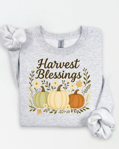 Thanksgiving pumpkin crewneck for cozy fall outfits