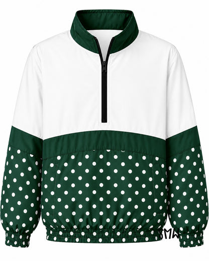Custom Colorblock Windbreaker Pullover – PREORDER