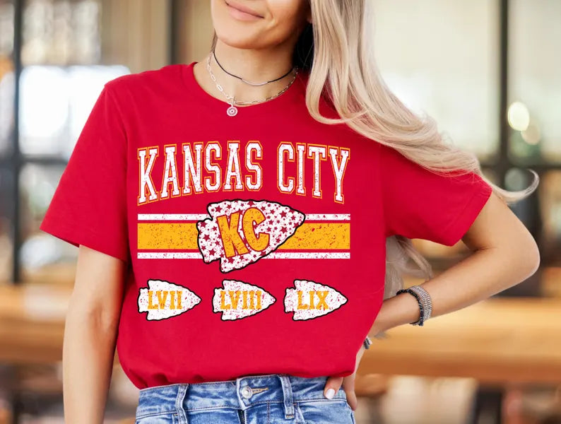 KC Arrowhead x3 GILDAN