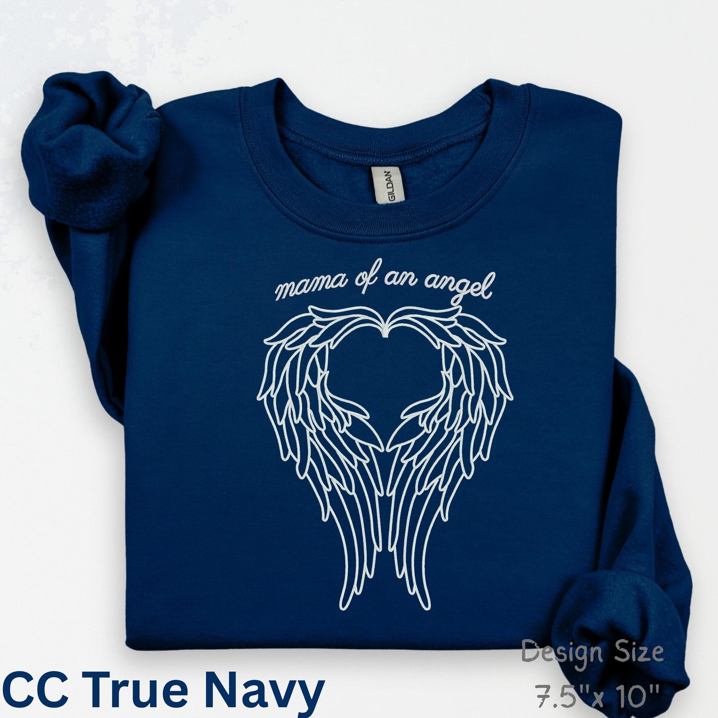 Mama of an Angel Sweatshirt – Infant Loss Memorial Shirt for Bereaved Mothers, Pregnancy & Baby Loss Remembrance Crewneck