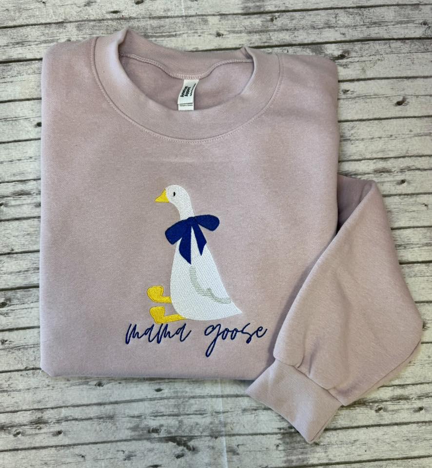 Original Mama Goose embroidery reference