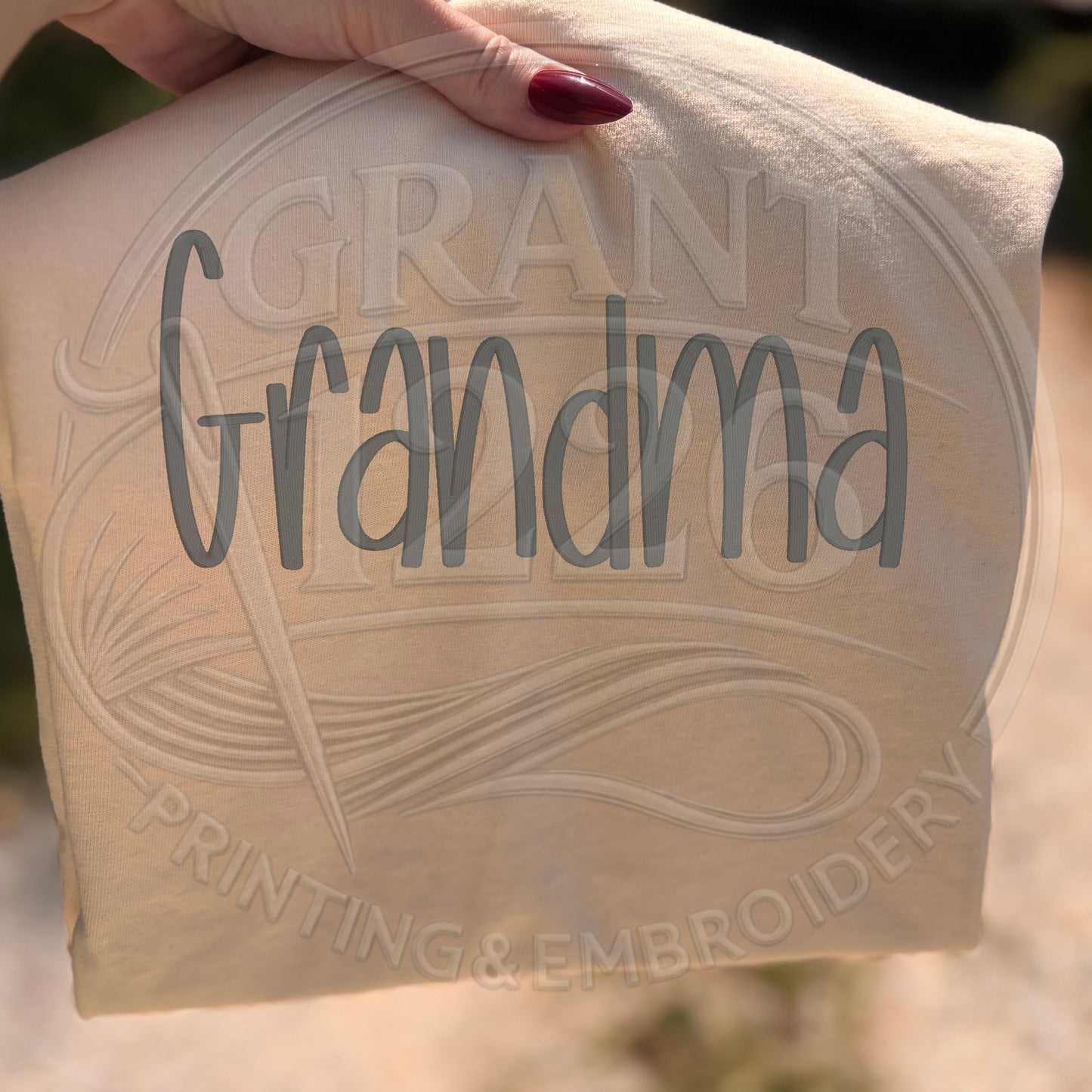 neutral grandma pregnancy announcement top
