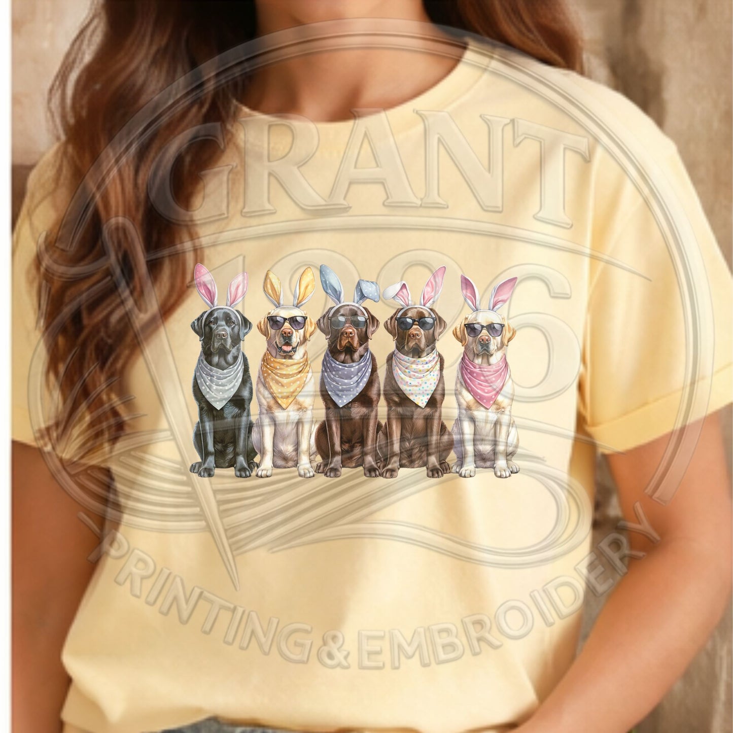 Matching Easter shirt for mom in butter