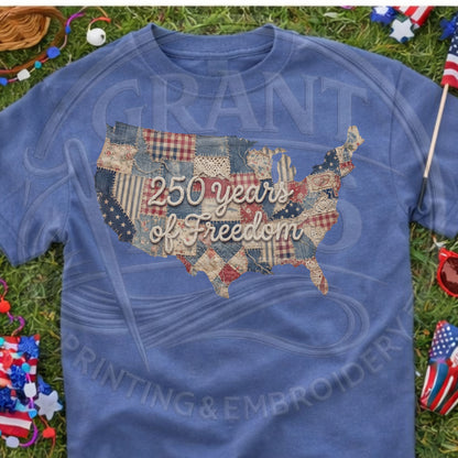 Retro patriotic 4th of July shirt for women