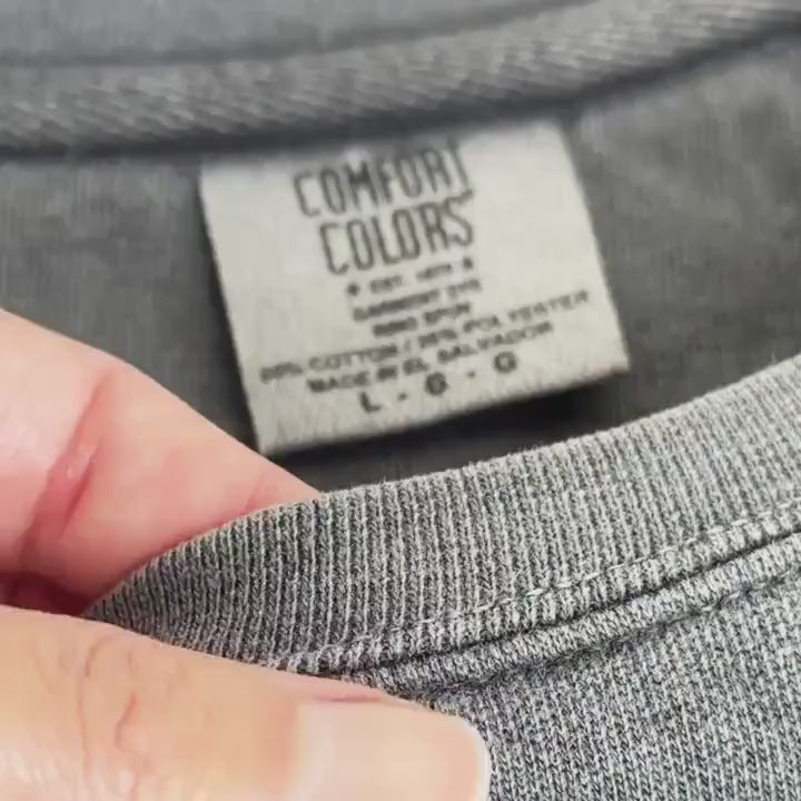 Teacher Embroidered Sweatshirt, Comfort Colors Crewneck, Hand Lettered Teacher Gift, Custom Teacher Sweatshirt, Teacher Appreciation Gift