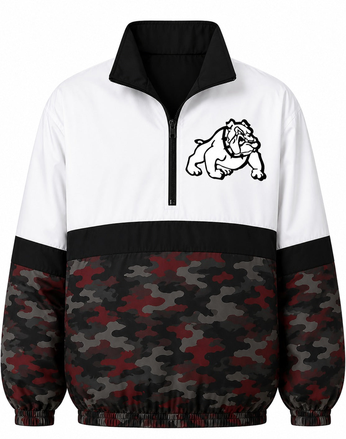 Custom Colorblock Windbreaker Pullover – PREORDER