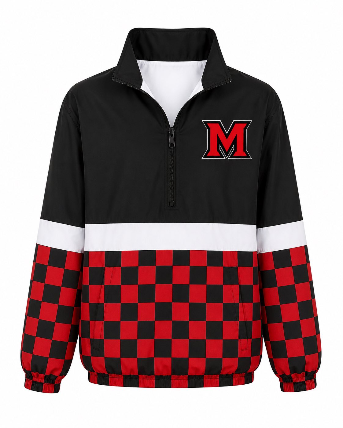 Custom Colorblock Windbreaker Pullover – PREORDER