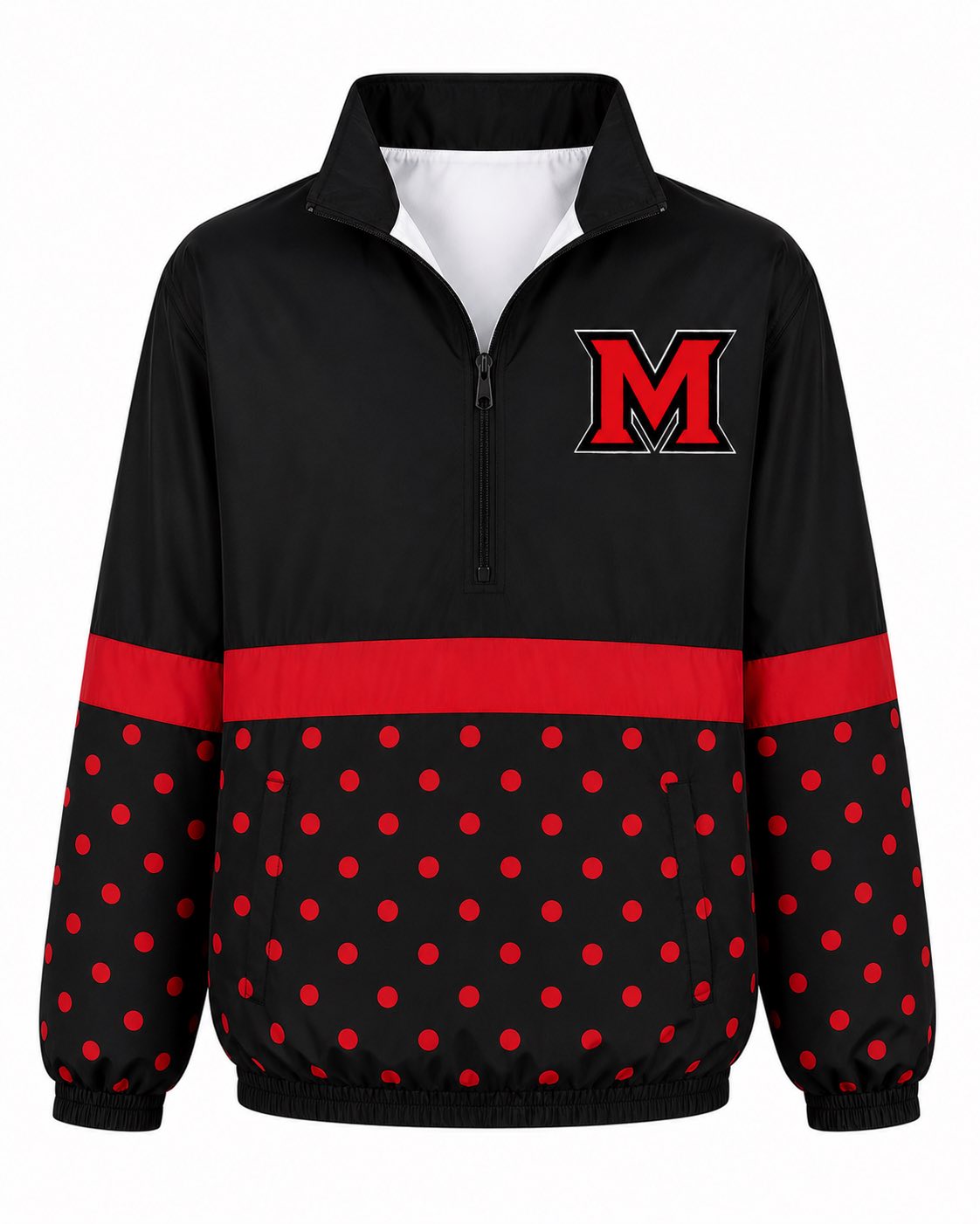 Custom Colorblock Windbreaker Pullover – PREORDER