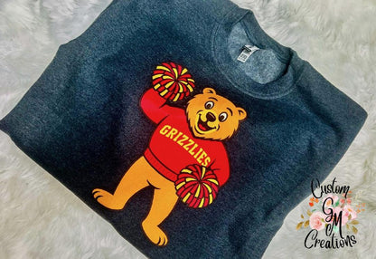 Vintage Grizzly cheer bear