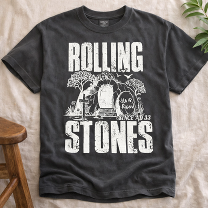 Rolling Stones Christian shirt in pepper