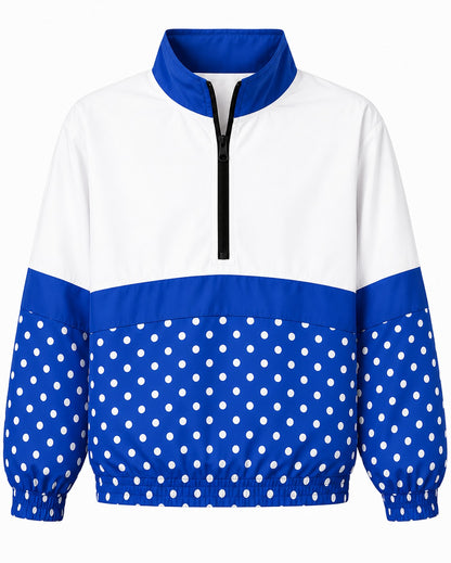 Custom Colorblock Windbreaker Pullover – PREORDER
