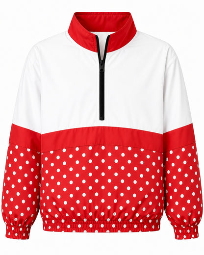 Custom Colorblock Windbreaker Pullover – PREORDER